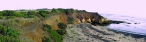 small sheltered beach along the Great Ocean Road, Victoria, Australia